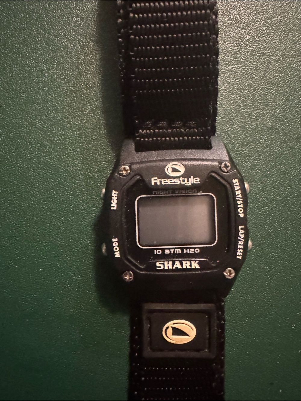 Freestyle Shark Digital Watch in Black with Gold Accents